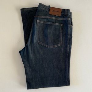 BRIONI Dark Wash Denim Straight Leg Jean Size 36 Mens - Made in Italy
